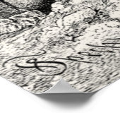  1800s Lion Lionesse Big Cat Illustration Poster (Hoek)