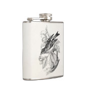  1800s Old Mountain Finch Bird Illustration Heupfles (Rechts)