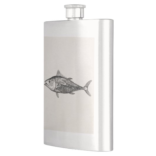  1800s Tunny Fish Specialized Gevist Heupfles (Links)