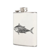 1800s Tunny Fish Specialized Gevist Heupfles (Links)