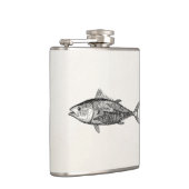 1800s Tunny Fish Specialized Gevist Heupfles (Rechts)