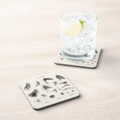  1800s Vliegende hengels Bier Onderzetter (Rechterzijde)