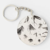  1800s Vliegende hengels Sleutelhanger (Voorkant)