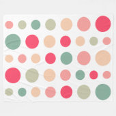 180115 - Kleuren 01 - wit Fleece Deken (Voorkant (Horizontaal))