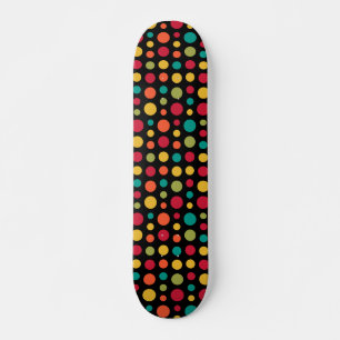 180115 v2 - Colors 02 - op zwart Persoonlijk Skateboard