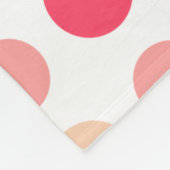 180115 v2 - Kleuren 01 - wit Fleece Deken (Hoek)