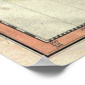 1801 Cary Map of the World on Mercator Projection Poster (Hoek)