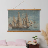 1803, USS Constitution, Historical Wall Art Hangend Wandkleed (Slaapkamer)