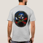 1804 Haïtiaans Football T-shirt (Achterkant)