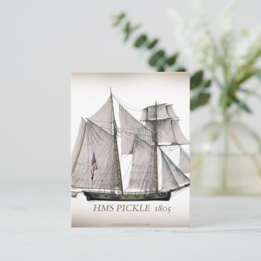 1805 Pickle Briefkaart (Staand voorkant)