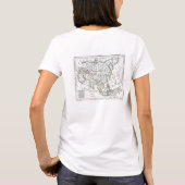 1806 kaart - L'Asie T-shirt (Achterkant)