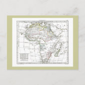 1806 Map - L'Afrique Briefkaart (Voorkant)
