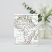 1806 Map - L'Afrique Briefkaart (Staand voorkant)