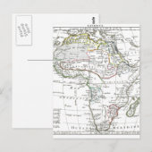 1806 Map - L'Afrique Briefkaart (Voorkant / Achterkant)