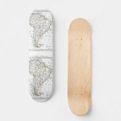 1806 Map - L'Amérique Méridionale Persoonlijk Skateboard (Voorkant)