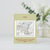 1806 Map - L'Asie Briefkaart (Staand voorkant)