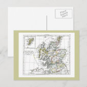 1806 Map - L'Ecosse Briefkaart (Voorkant / Achterkant)