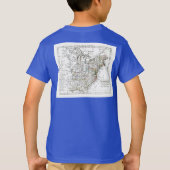 1806 Map - Les Etats Unis d'Amrique T-shirt (Achterkant)