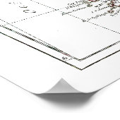 1806 Map - L'Irlande Poster (Hoek)