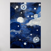 1807 Cosmic Surrealist Dreamscape Poster (Voorkant)