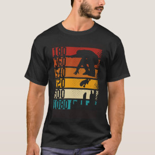 180 360 540 720 900 1080 Backprint Skateboarden S T-shirt