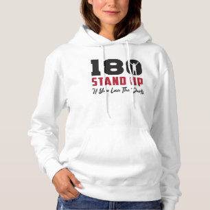 180 Darts Bullseye Dartboard Pijl Grappig cadeau i Hoodie