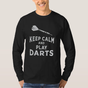 180 darts dartboard houden kalm grappig cadeau ide t-shirt