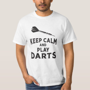 180 darts dartboard houden kalm spel grappig cadea t-shirt