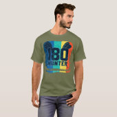 180 Hunter Darting and Darts Funny Dart T-shirt (Voorkant volledig)