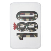 180 in 3D: de ultieme dartsdimensie Badmat (Voorkant Verticaal)