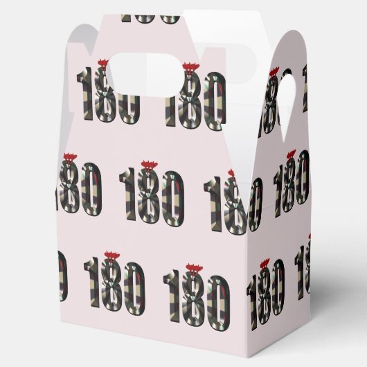 180 in 3D: de ultieme dartsdimensie Bedankdoosjes (Geopend)