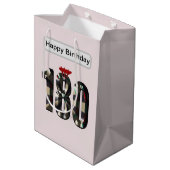 180 in 3D: de ultieme dartsdimensie Medium Cadeauzakje (Achterkant Gekanteld)