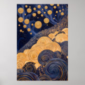 1810 Cosmic Surrealist Dreamscape Poster (Voorkant)