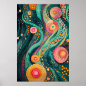 1811 Cosmic Surrealist Dreamscape Poster (Voorkant)