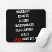 1812 Amerika Oorlog New Madrid Aardbeving Komeet M Muismat (Met muis)