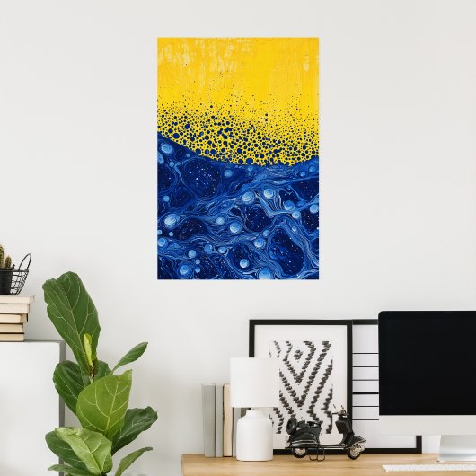 1812 Cosmic Surrealist Dreamscape Poster (Thuiskantoor)