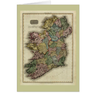 1813 Ireland Map van John Pinkerton