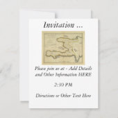 1814 Haïti-kaart van Mathew Carey Kaart (Achterkant)