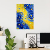 1817 Cosmic Surrealist Dreamscape Poster (Thuiskantoor)