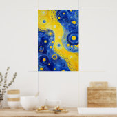 1817 Cosmic Surrealist Dreamscape Poster (Keuken)