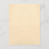  1817 Sjabloon perkamentpapier blanco Briefkaart (Voorkant)