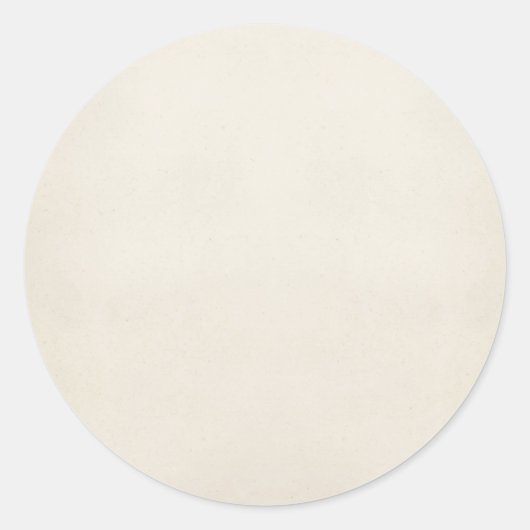  1817 Sjabloon perkamentpapier blanco Ronde Sticker (Voorkant)
