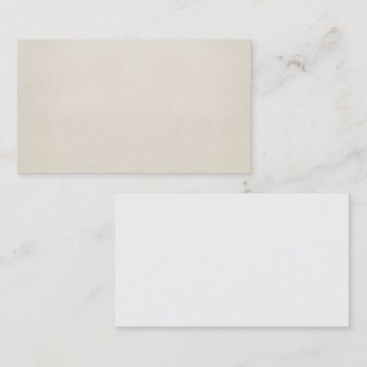  1817 Sjabloon perkamentpapier blanco Visitekaartje (Voorkant / Achterkant)