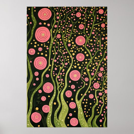 1819 Cosmic Surrealist Dreamscape Poster (Voorkant)