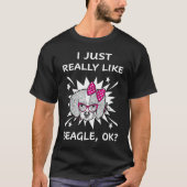 181 Ik hou echt van Beagle T-shirt (Voorkant)