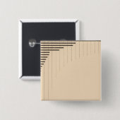 181 Kapitaal door staten, groepen Vierkante Button 5,1 Cm (Voorkant /achterkant)