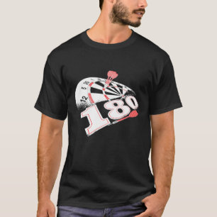 181 kunstwerken - Tripple Tripple 20 - Darts die T T-shirt
