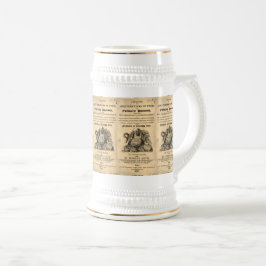 1820 antiek schedel bierpul