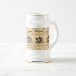 1820 antiek schedel bierpul
