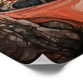 1820 Cosmic Surrealist Dreamscape Poster (Hoek)